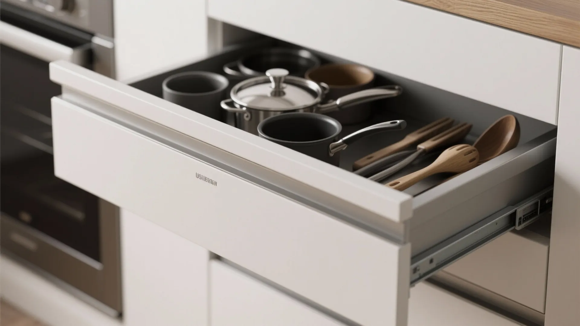 Minimalist kitchen storage that actually fits apartment life