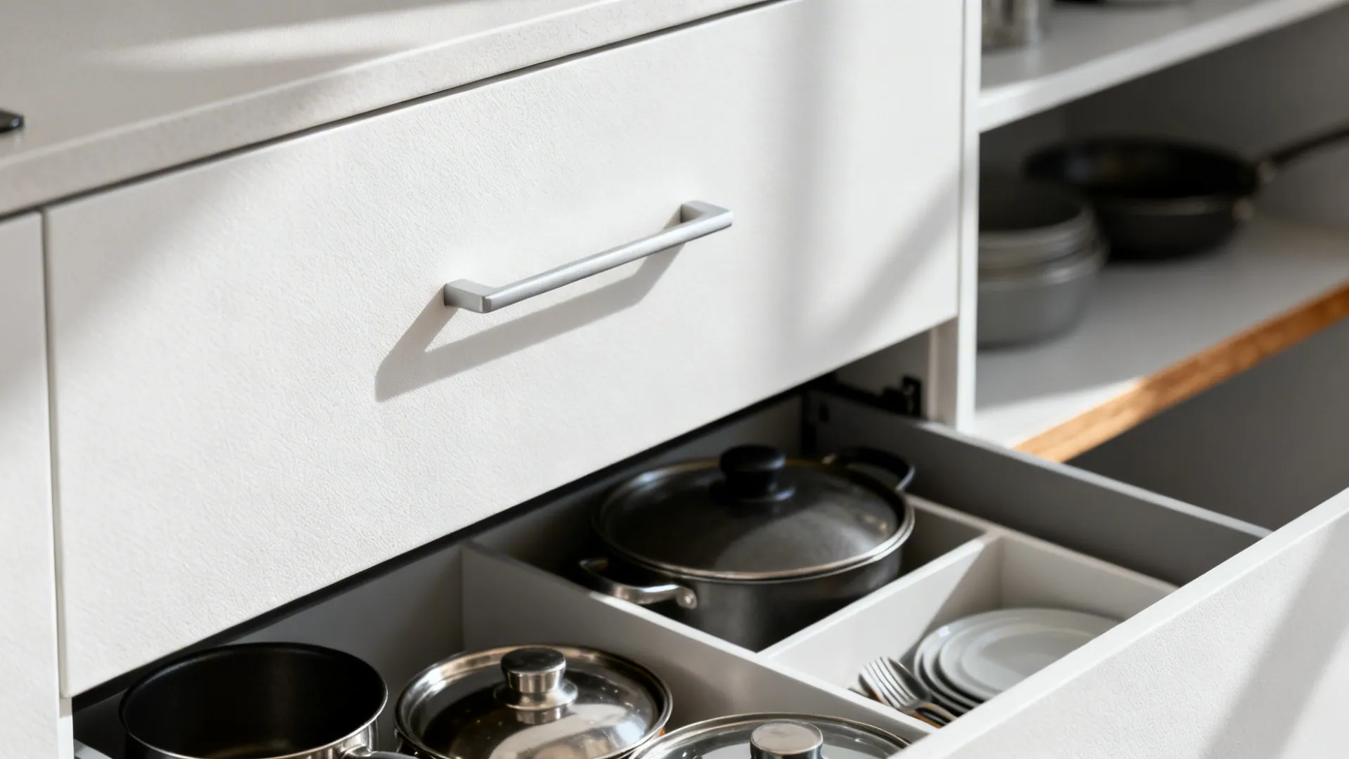 1) “Clear Counters, Clear Cooking” — Minimalist Kitchen Storage