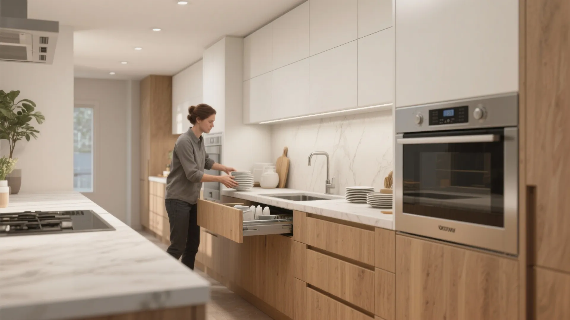 2. Drawer microwave (under-counter)