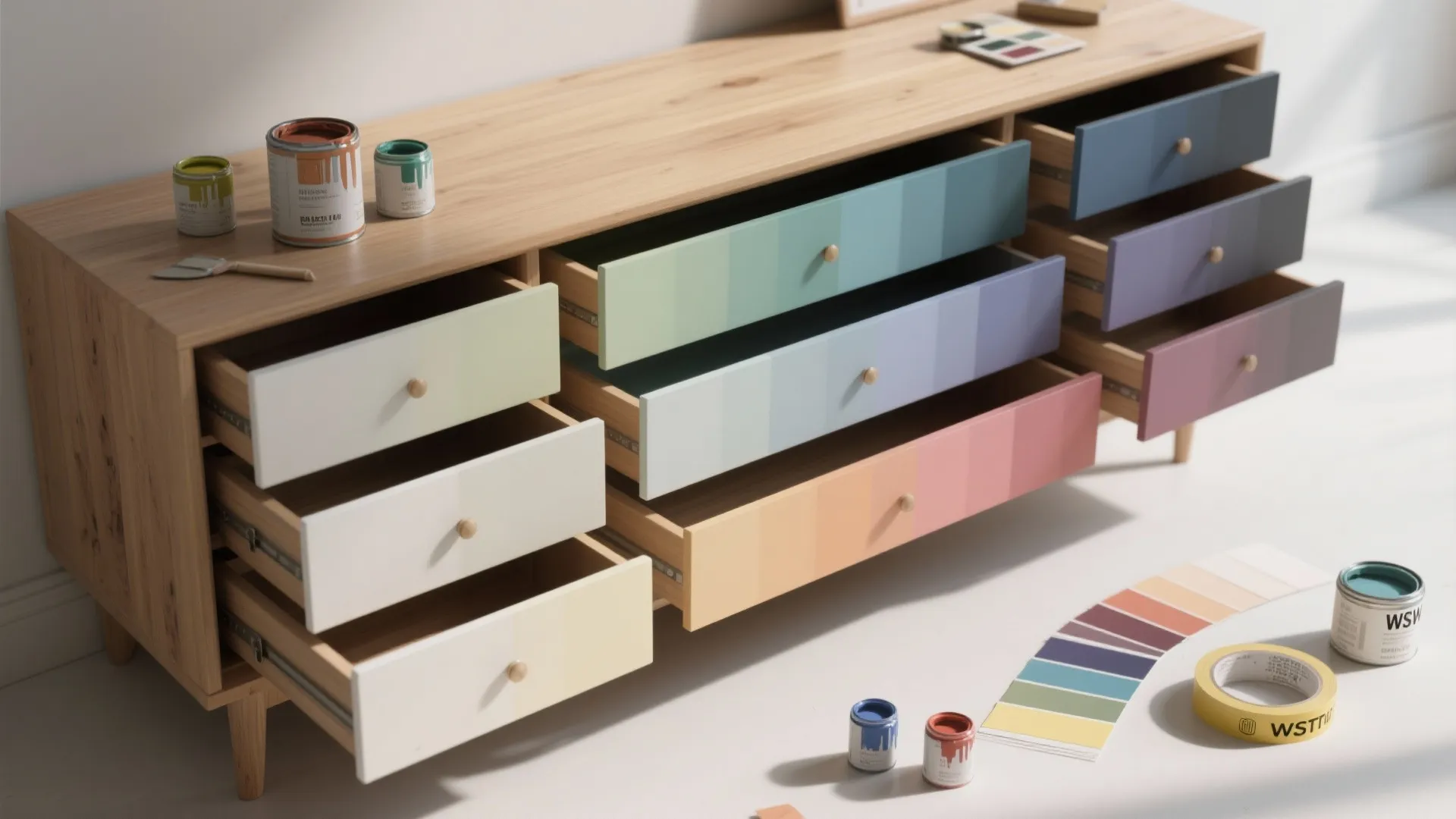 3. Drawer Front Accents