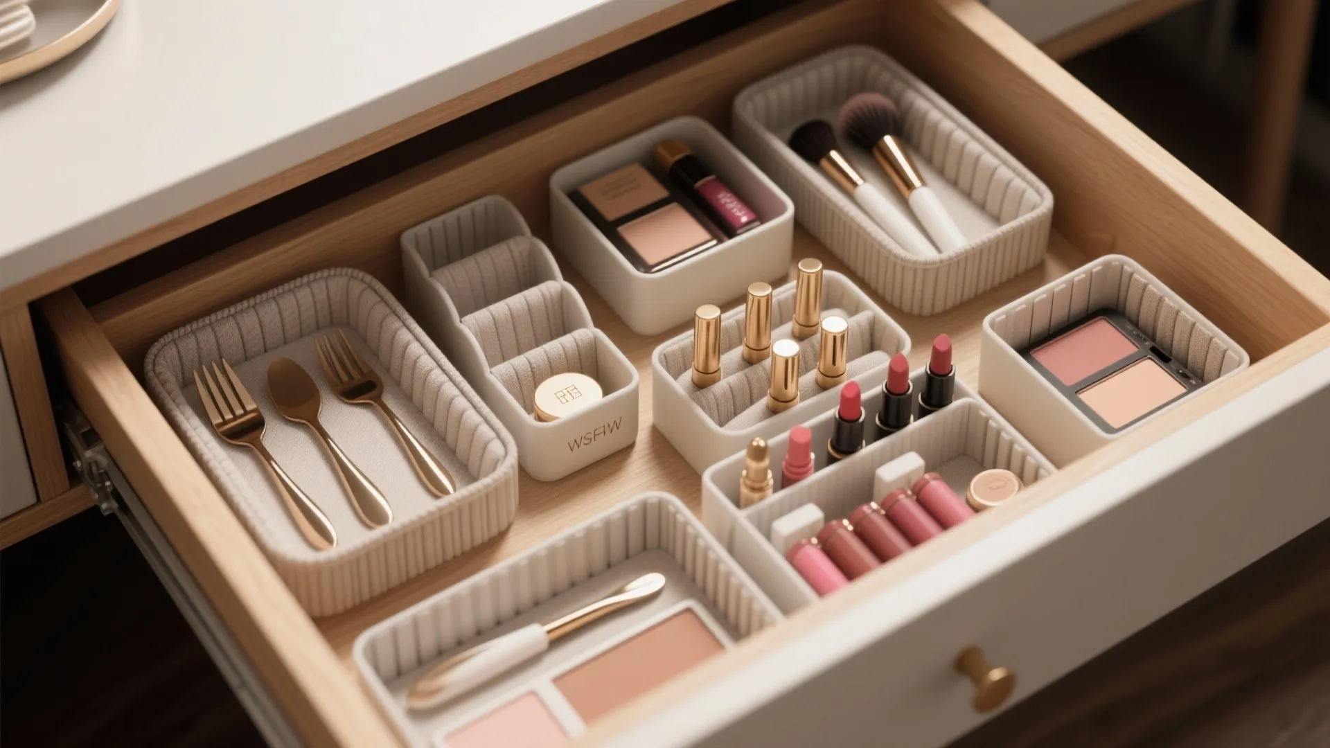 3. Optimize drawers with small inserts