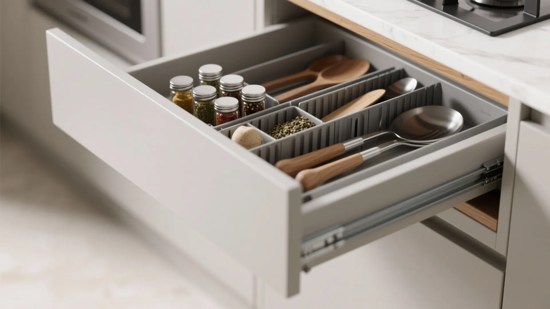 Minimalist Kitchen Storage That Doesn’t Feel Sparse