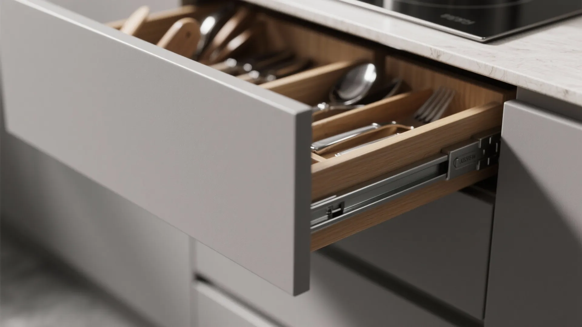 Minimalist kitchen storage for calm, clutter-free counters