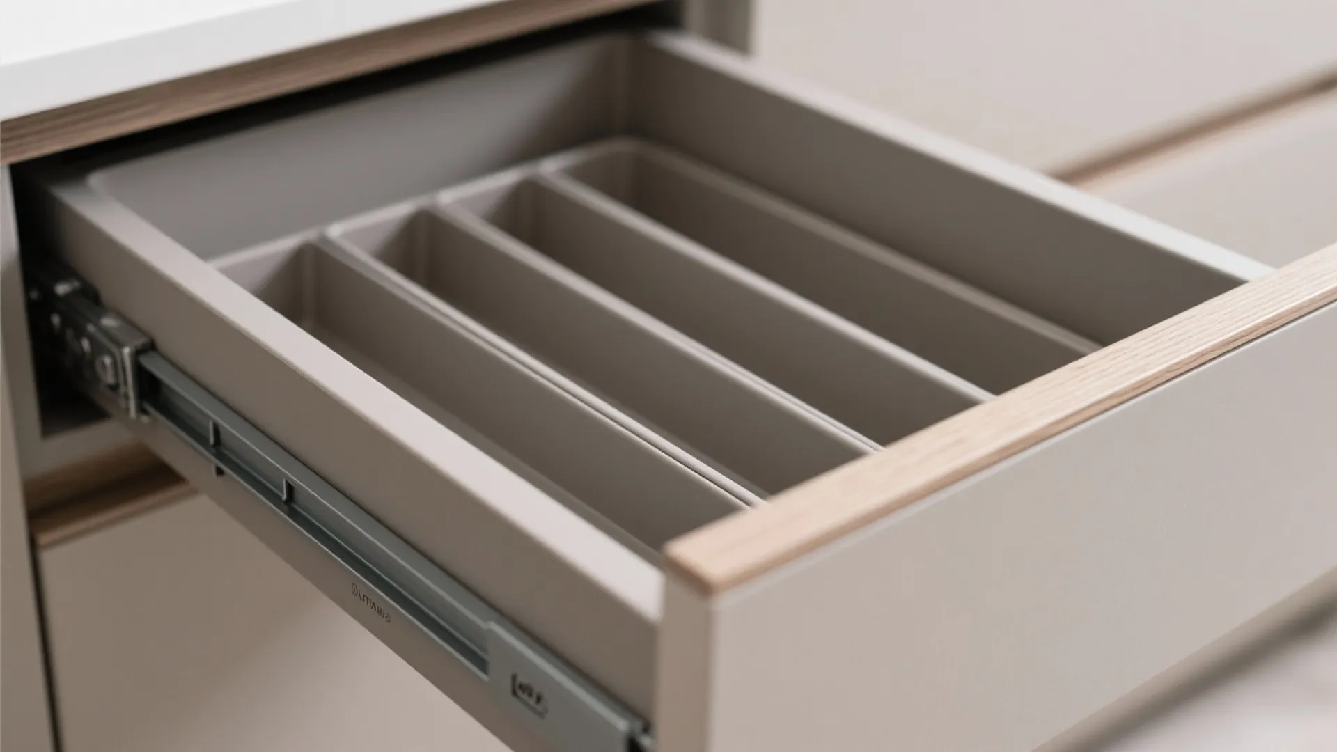 Minimalist Kitchen Storage for a 2 BHK