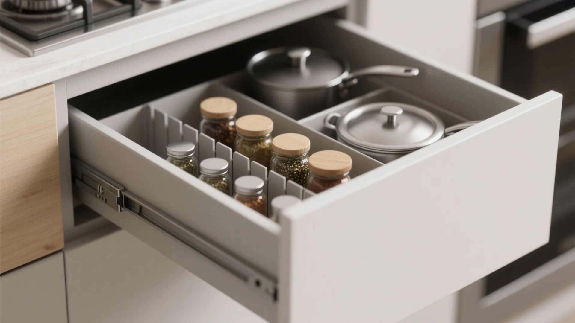 Minimalist Kitchen Storage