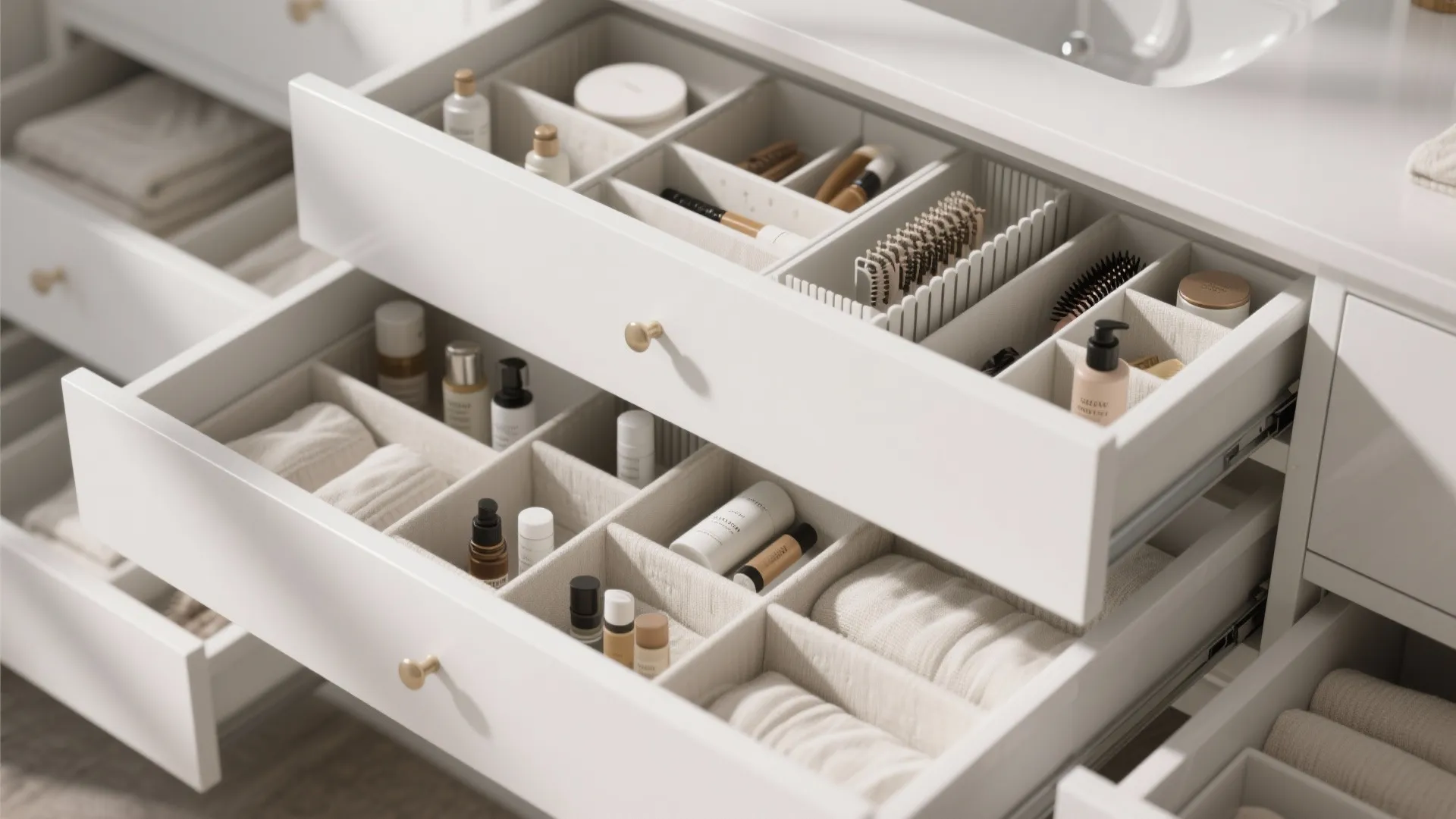 5. Maximize storage with clever drawer organizers