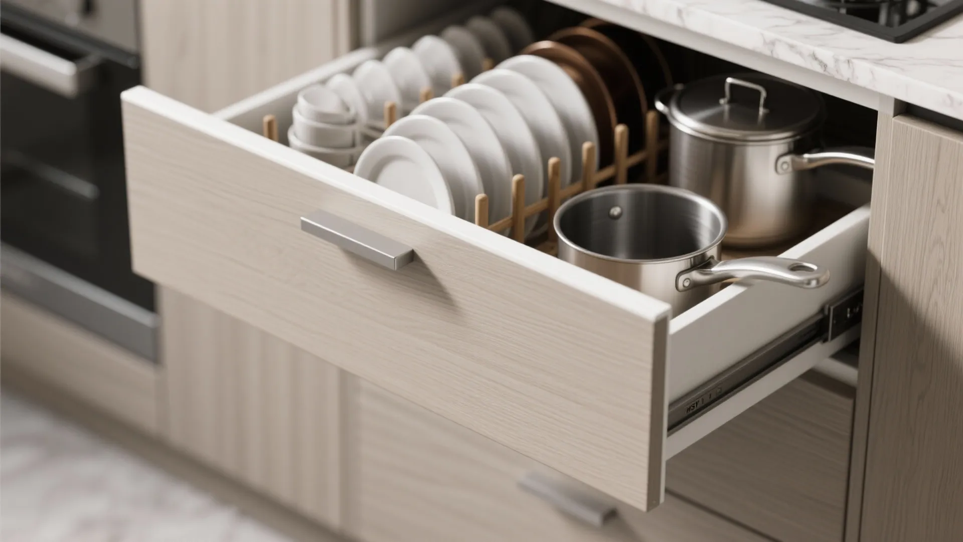 Minimalist Storage for Kitchen Efficiency
