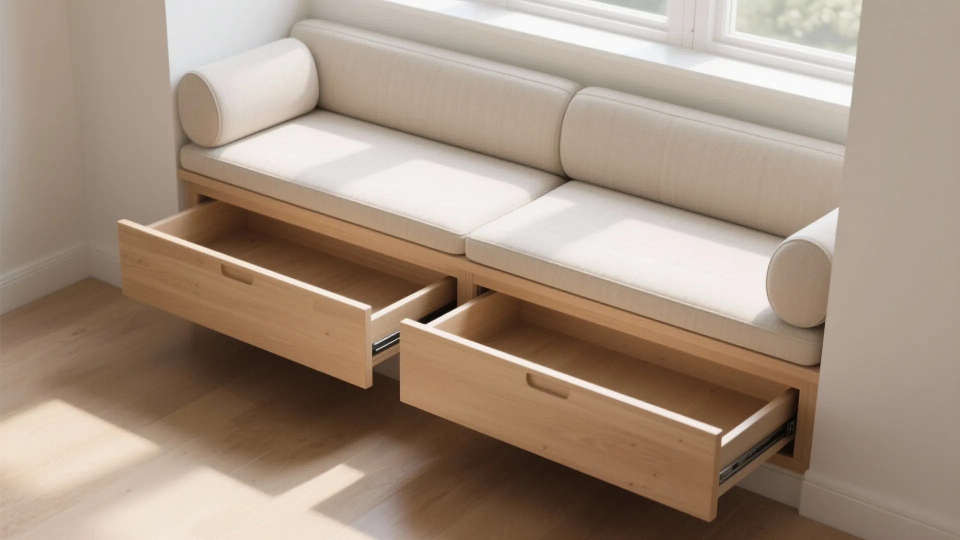 5) Drawer Base + Cushion Top for Kid-Friendly Rooms