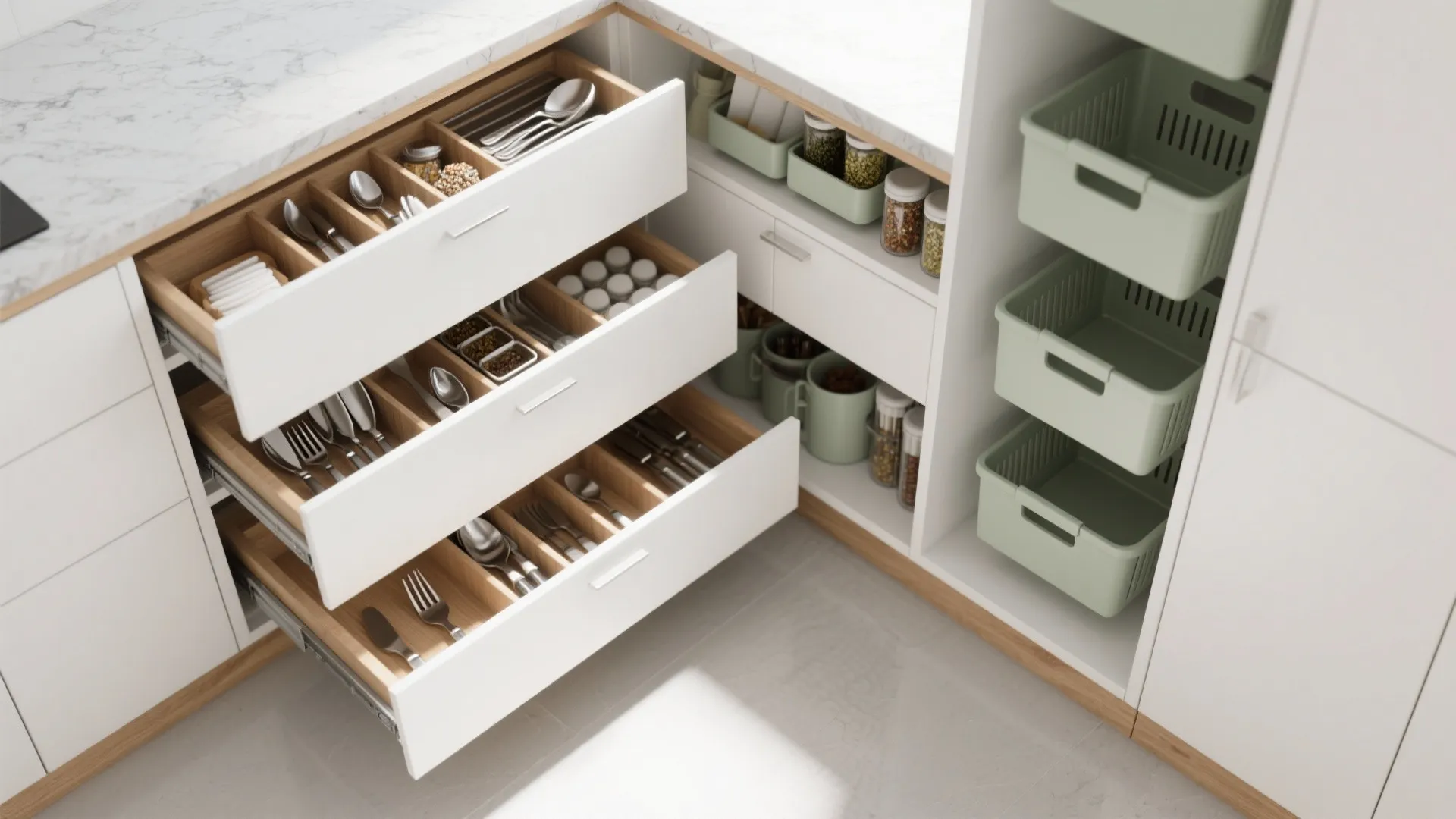 Minimalist Kitchen Storage that Actually Works