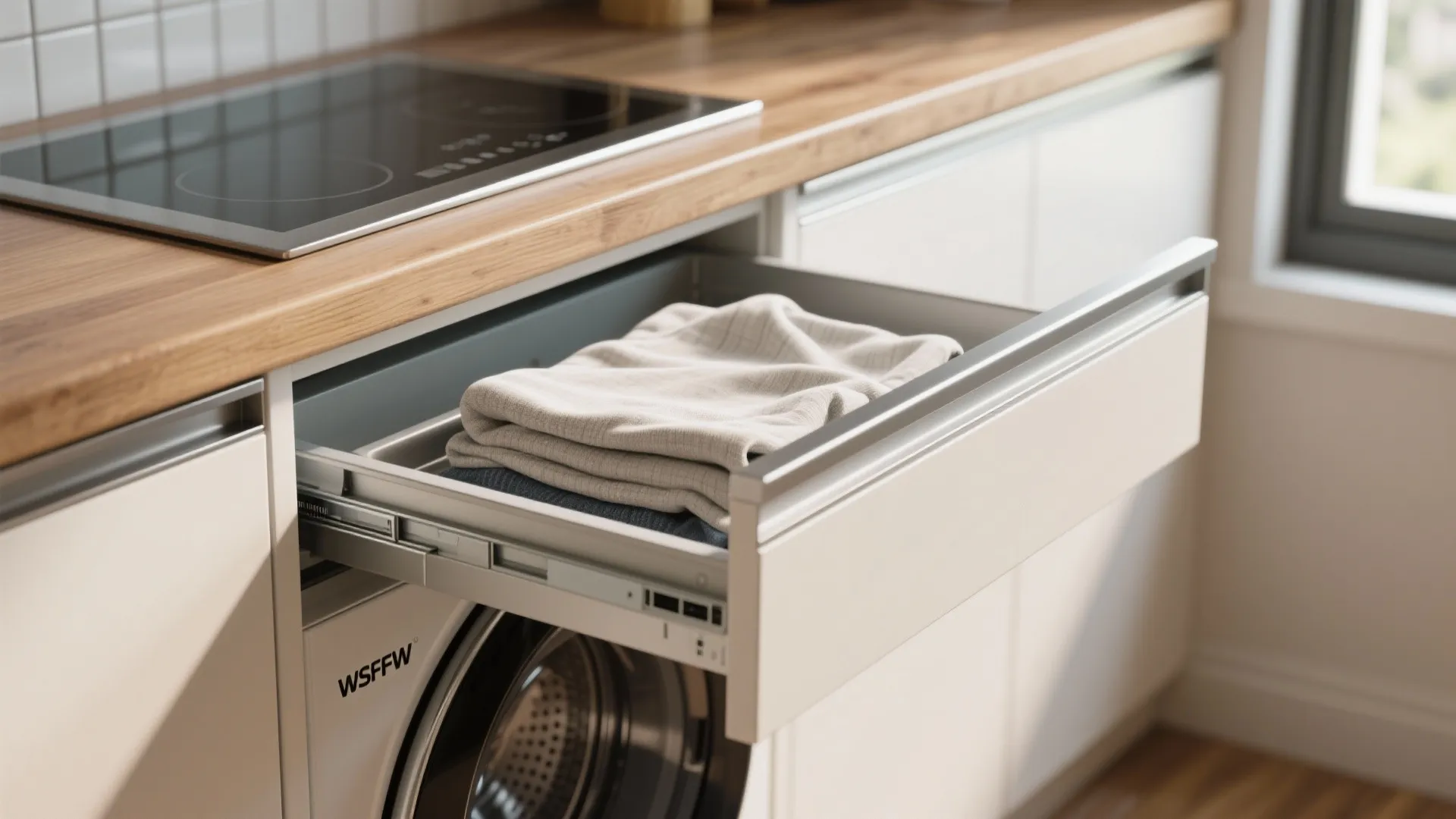 2. Drawer-Style Washers Under Counters