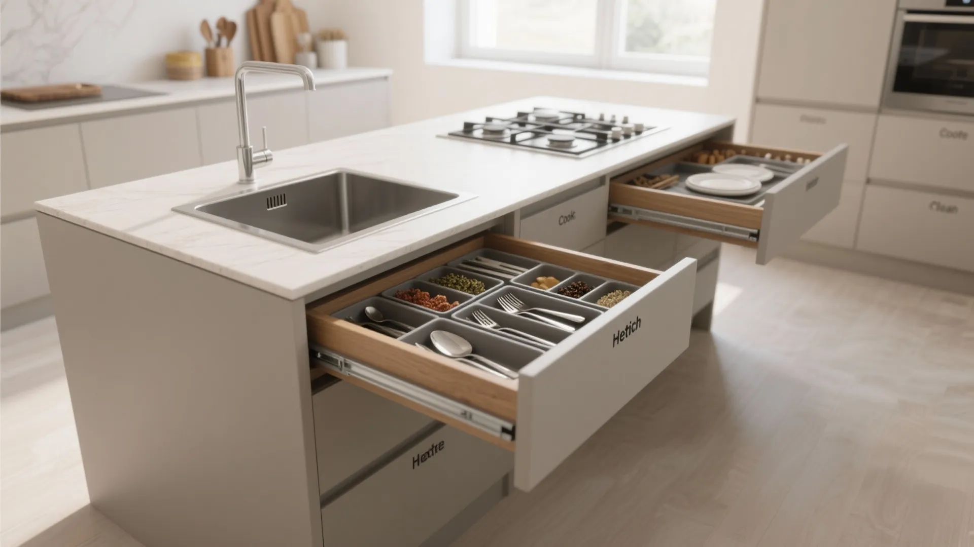 Kitchen Drawer Organizer Hettich: Maximize Every Inch!: 1 Minute to Effortlessly Transform Your Drawers—My Tested Hettich Hacks