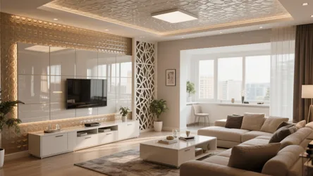 5 Creative Drawing Room PVC Design Ideas