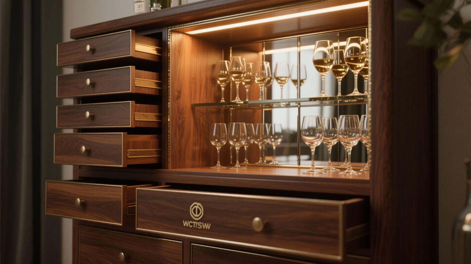 Idea 2: Double it as a Mini Bar