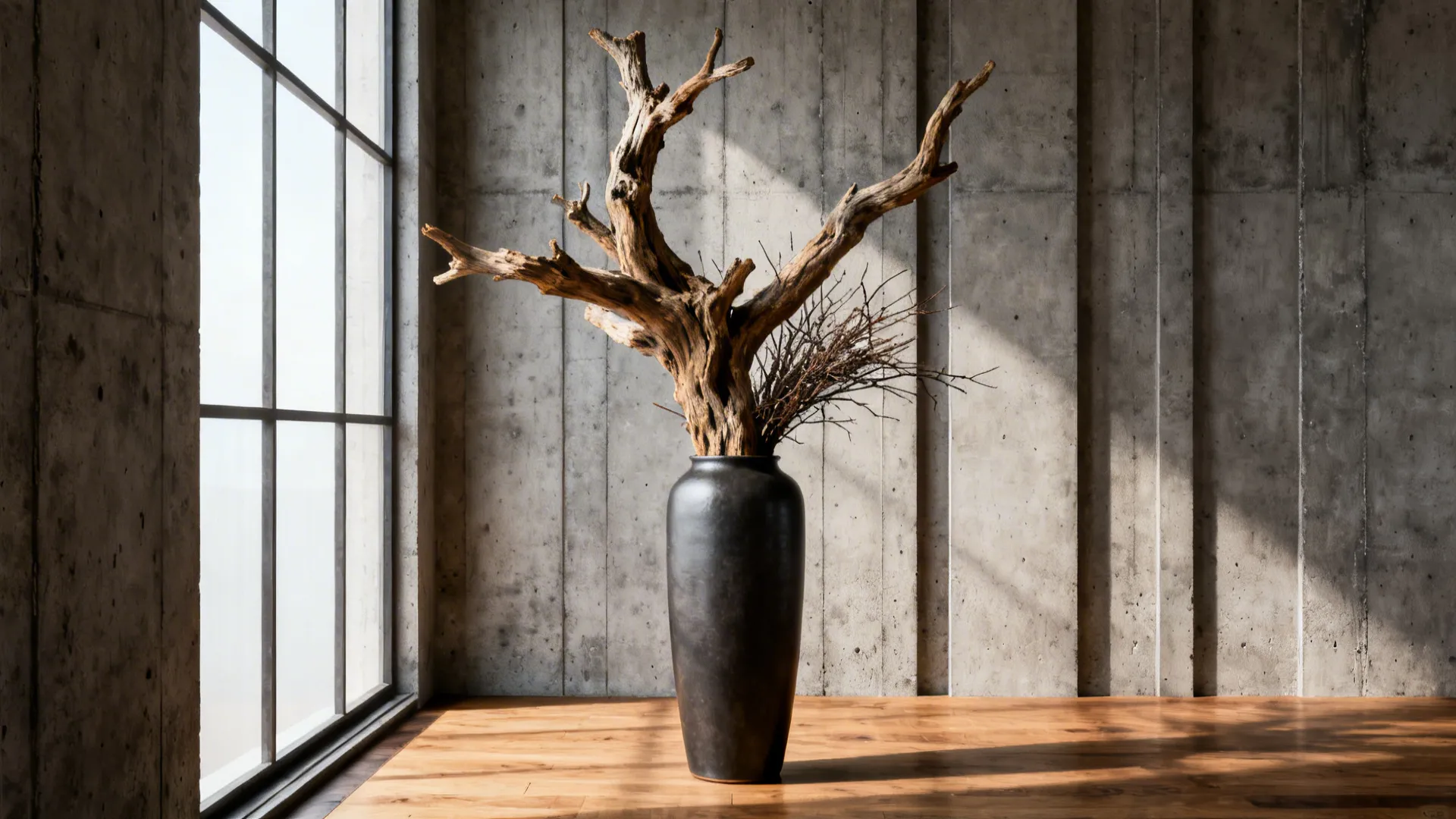 4. Twigs, branches and foraged wood