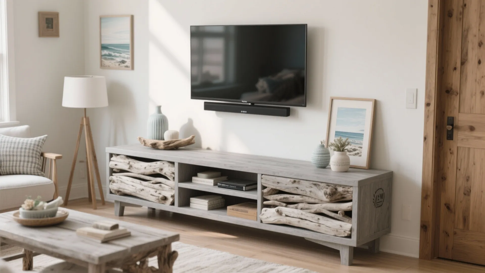 Driftwood Gray TV Consoles