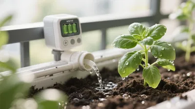 Smart Indoor Garden with Automatic Watering System