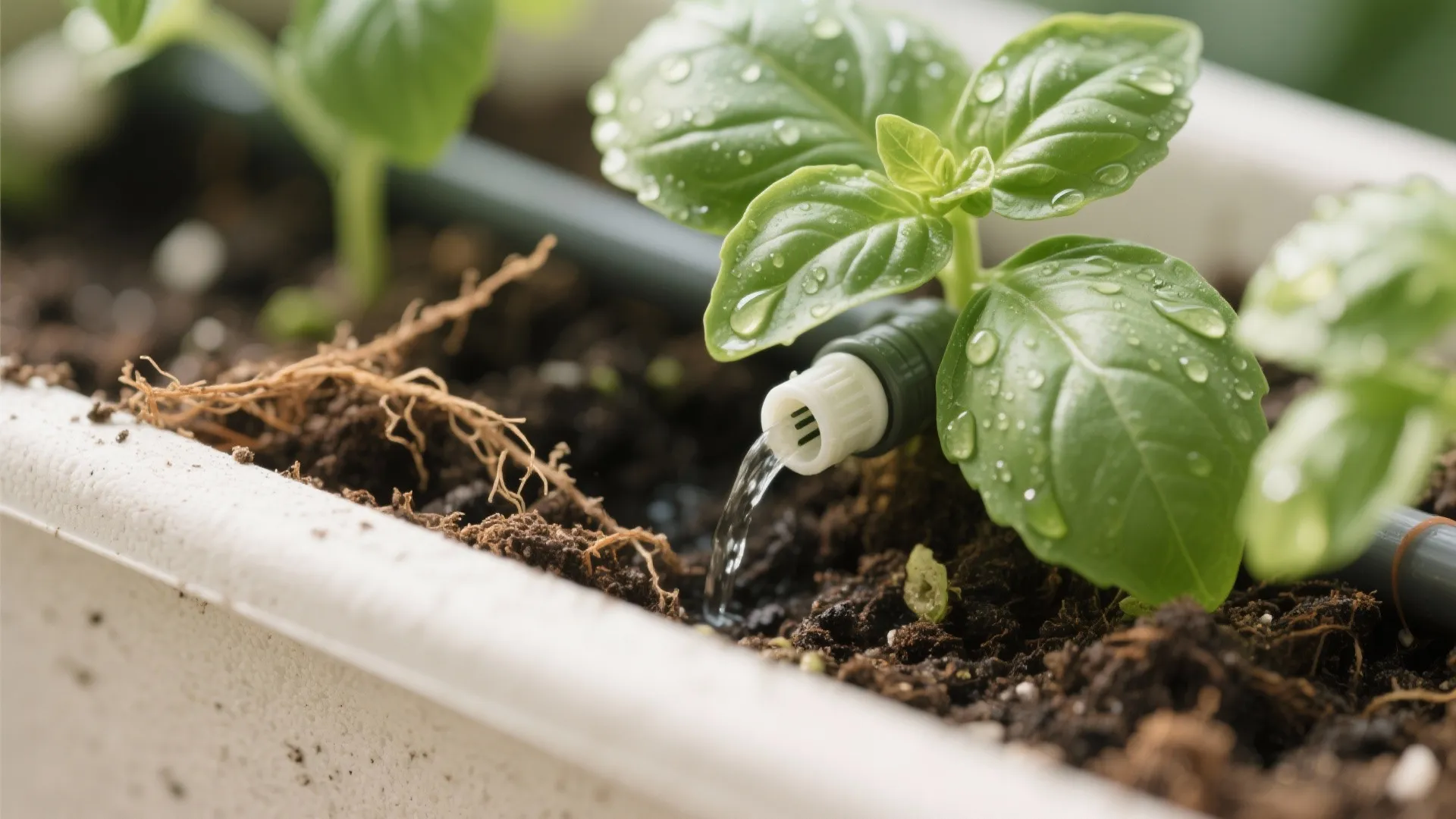 Vertical Green Wall & Slim Planters