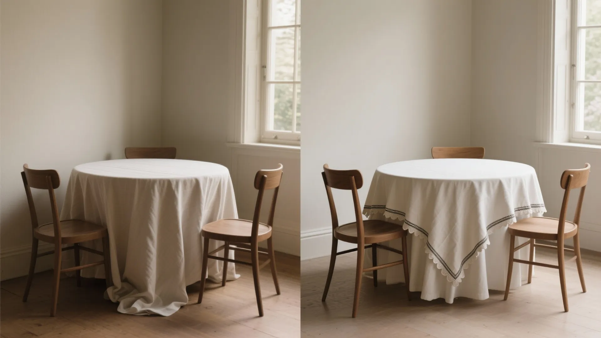 Idea 5: Shaped edges and tailored drops