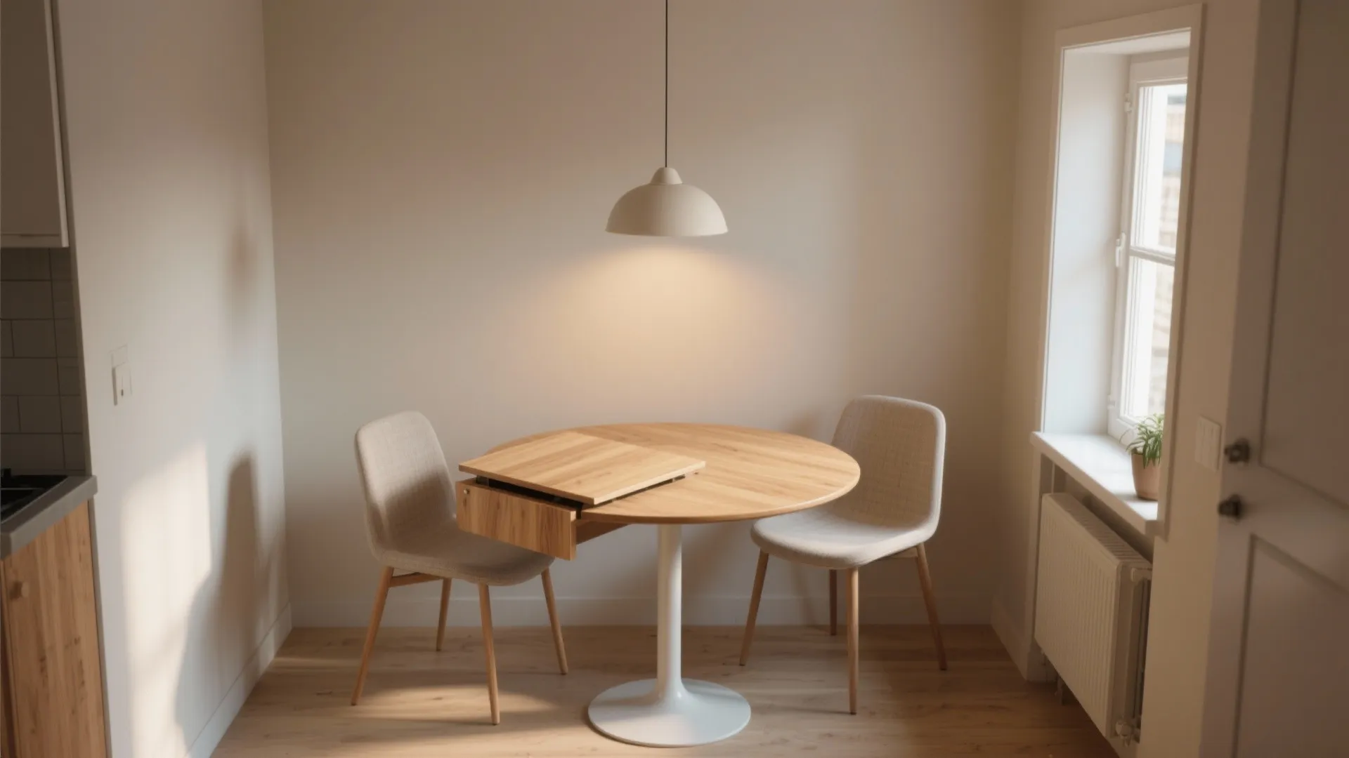 Round Small Drop Leaf Table: Space-Saving Solutions for Any Room