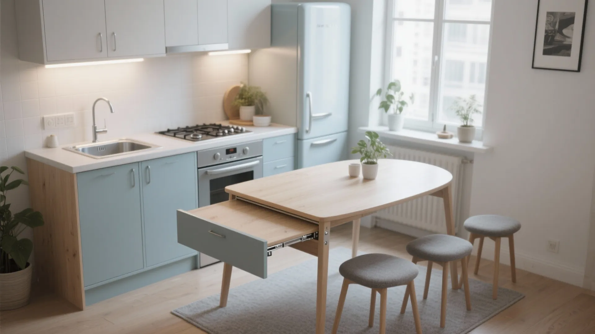 Small Kitchen Table Drop Leaf Ideas for Maximizing Space: 1 Minute to More Space: Fast-Track Guide to Small Kitchen Drop Leaf Tables