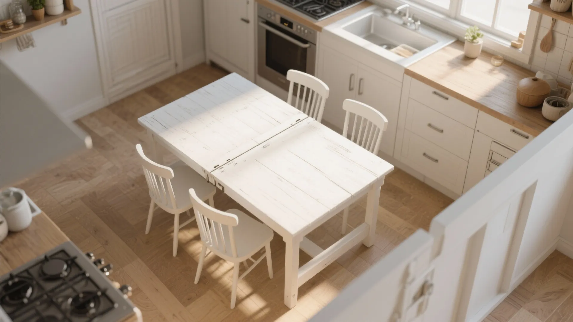 5. Compact drop-leaf or foldable options