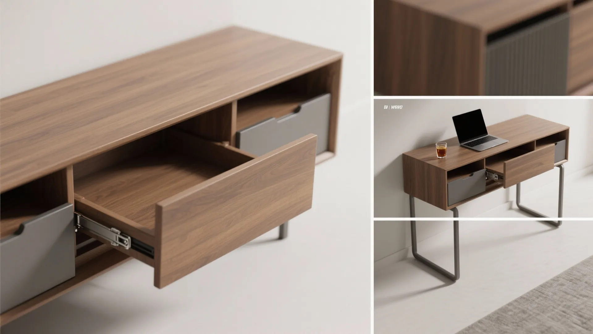 4. Drop-Leaf or Folding Console