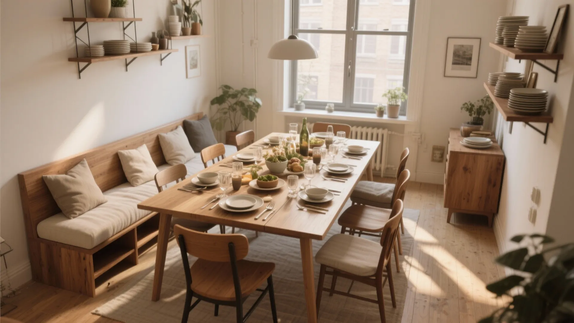 Small Drop Leaf Dining Room Table: 5 Space-saving Ideas: Creative, practical ways to use a small drop leaf dining room table in tight homes — from wall-mounted setups to multi-use islands.