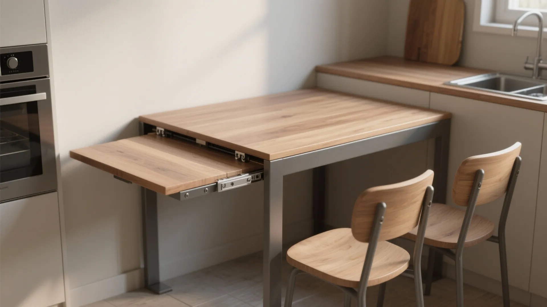 1. Multi-functional drop-leaf tables