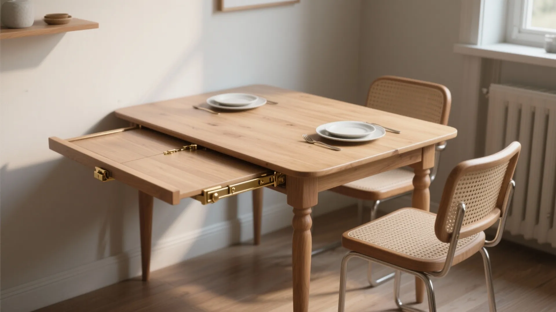 1. Classic drop-leaf table