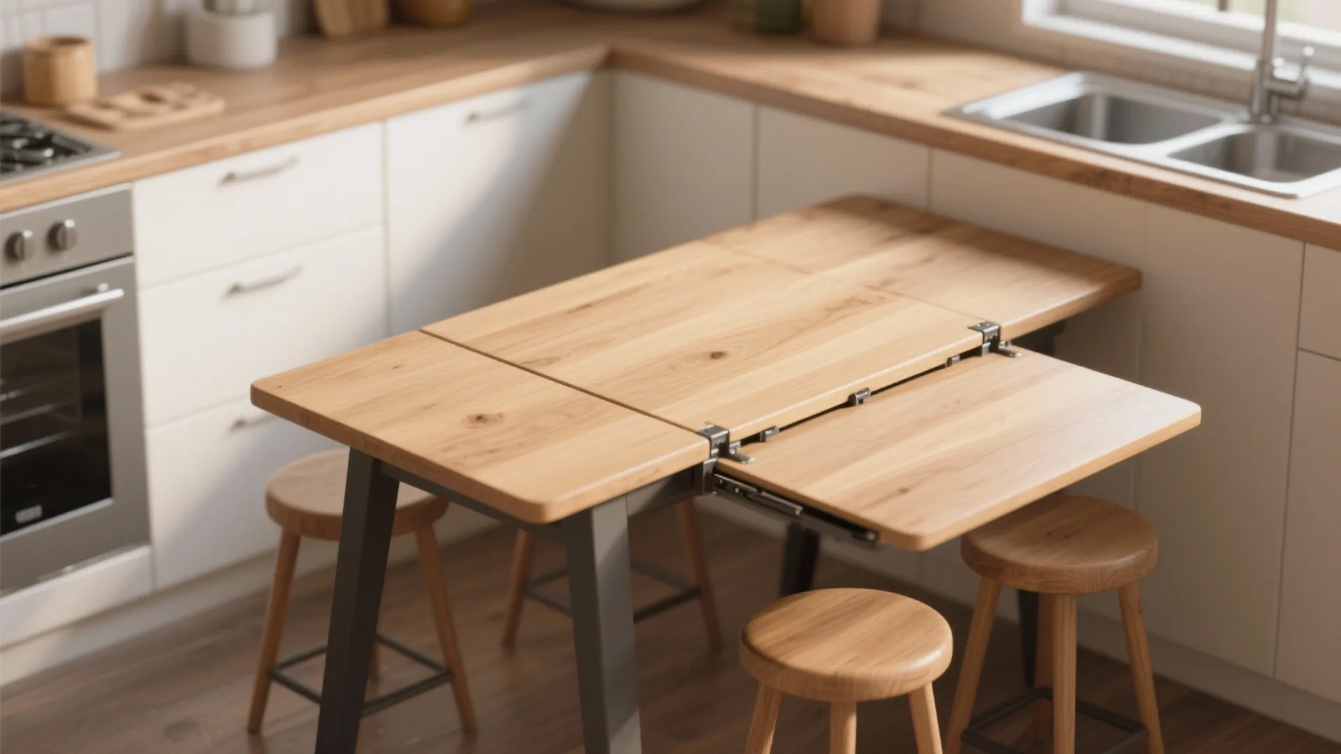 1. Drop-leaf or Extendable Tables