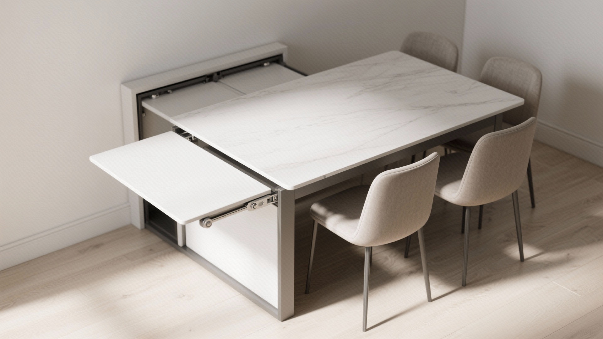 Dining Feels Cramped? Make a 5 x 5 Dining Table Work