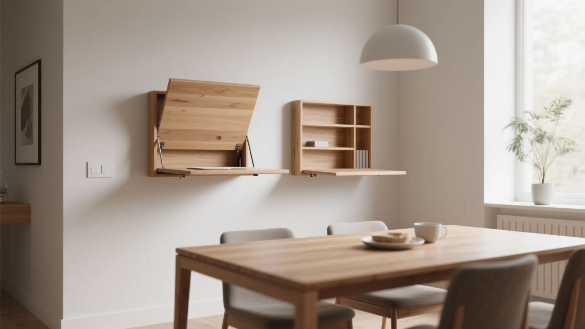 6. Drop-down Wall Desk