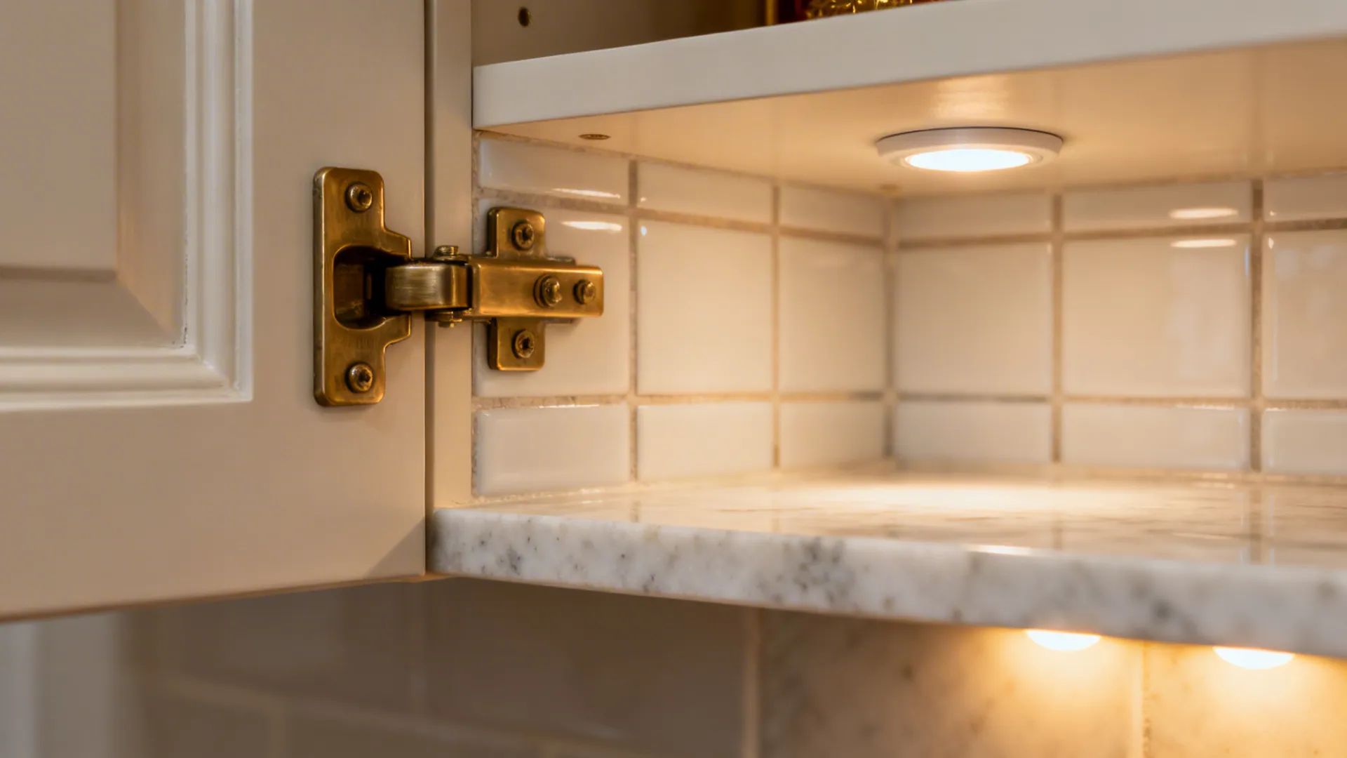 Wall-Mounted Temple Cabinet With Drop-Front