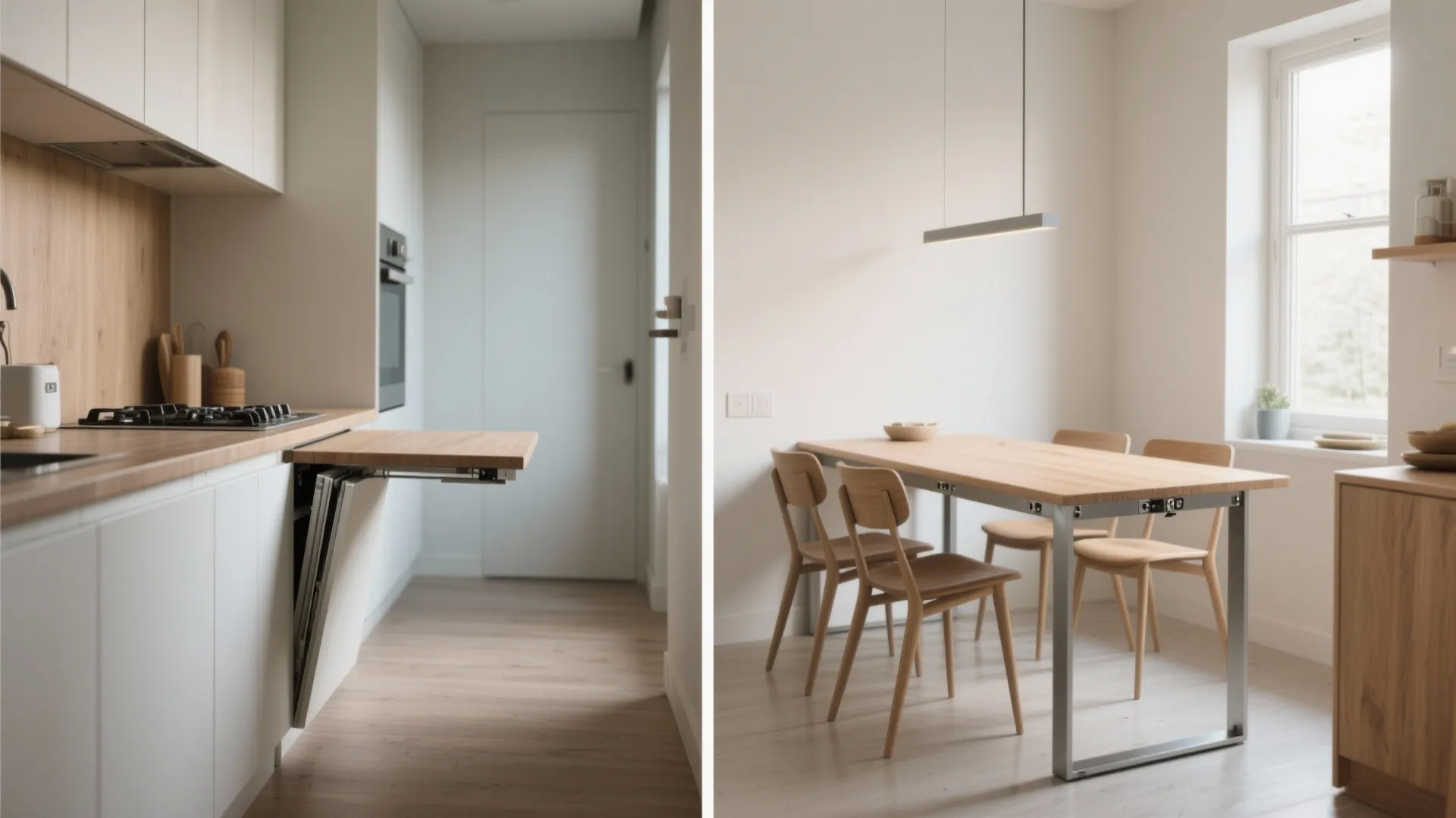 1. Drop‑leaf or foldable tables