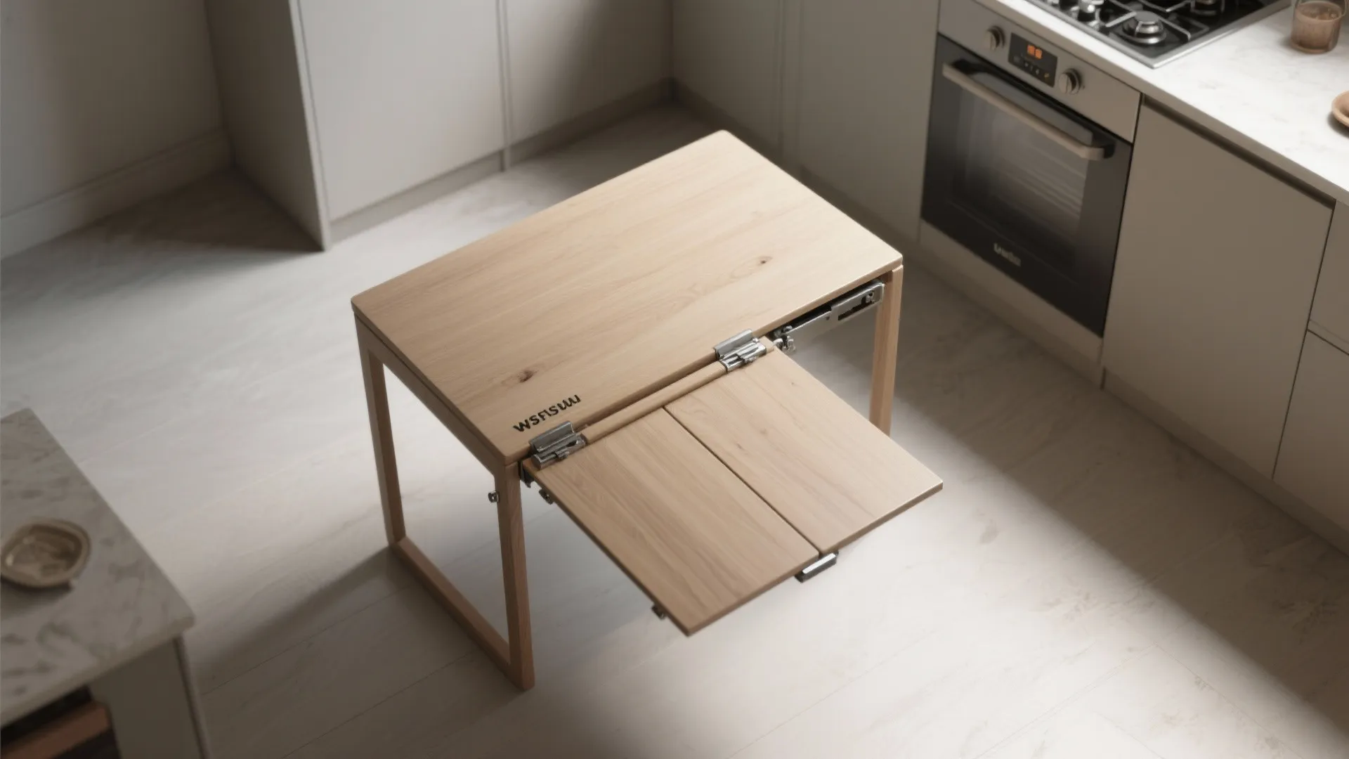 4. Drop-leaf or foldaway solution