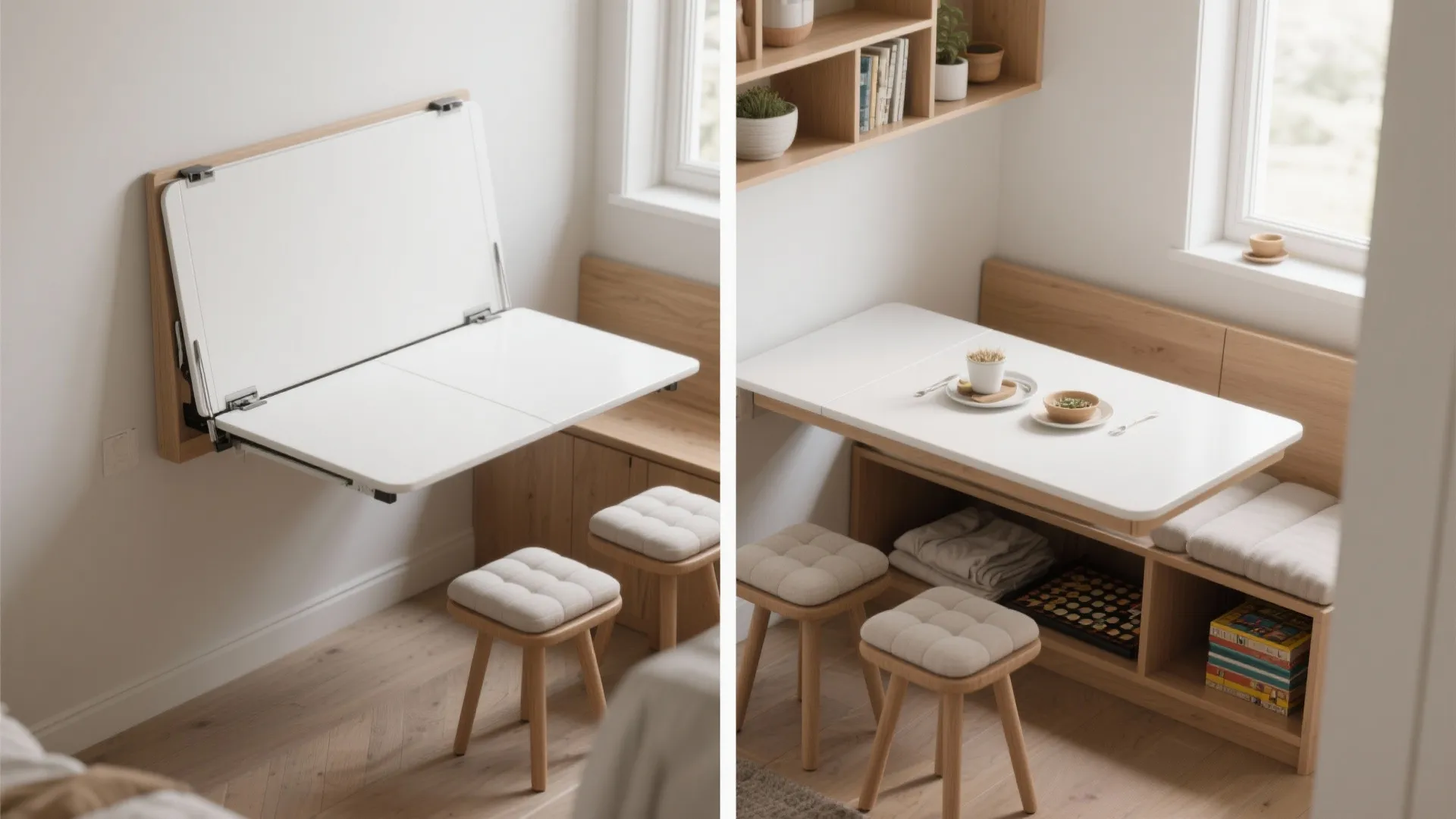 4. Folding and extendable dining solutions