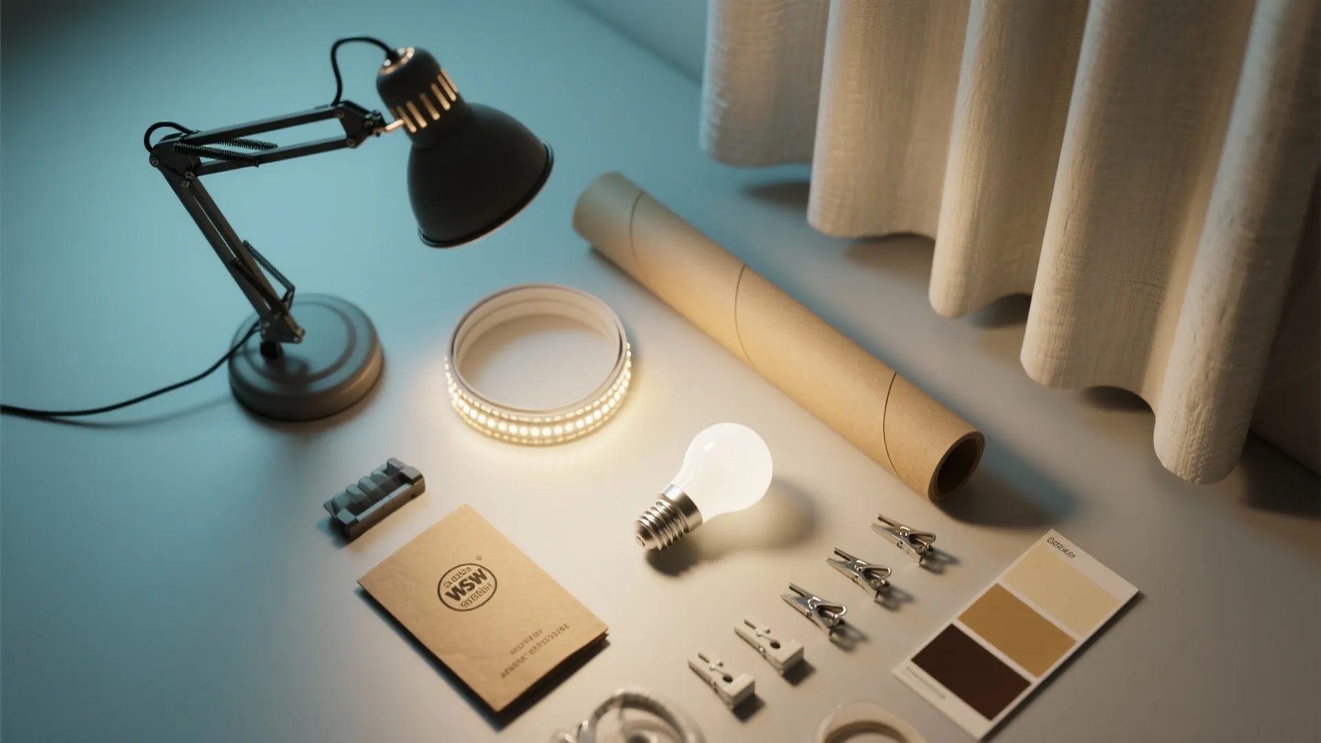 4. Mood Lighting and Disposable Drop Zones