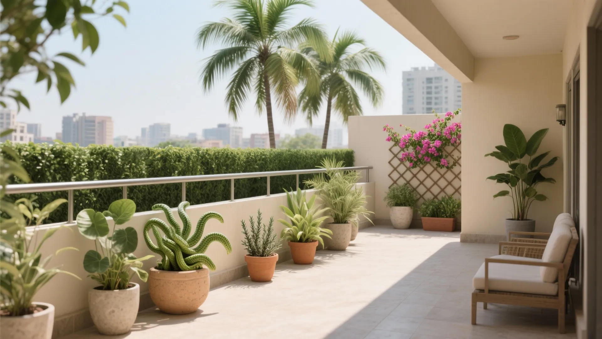 Smart drought-tolerant palette for Bengaluru sun