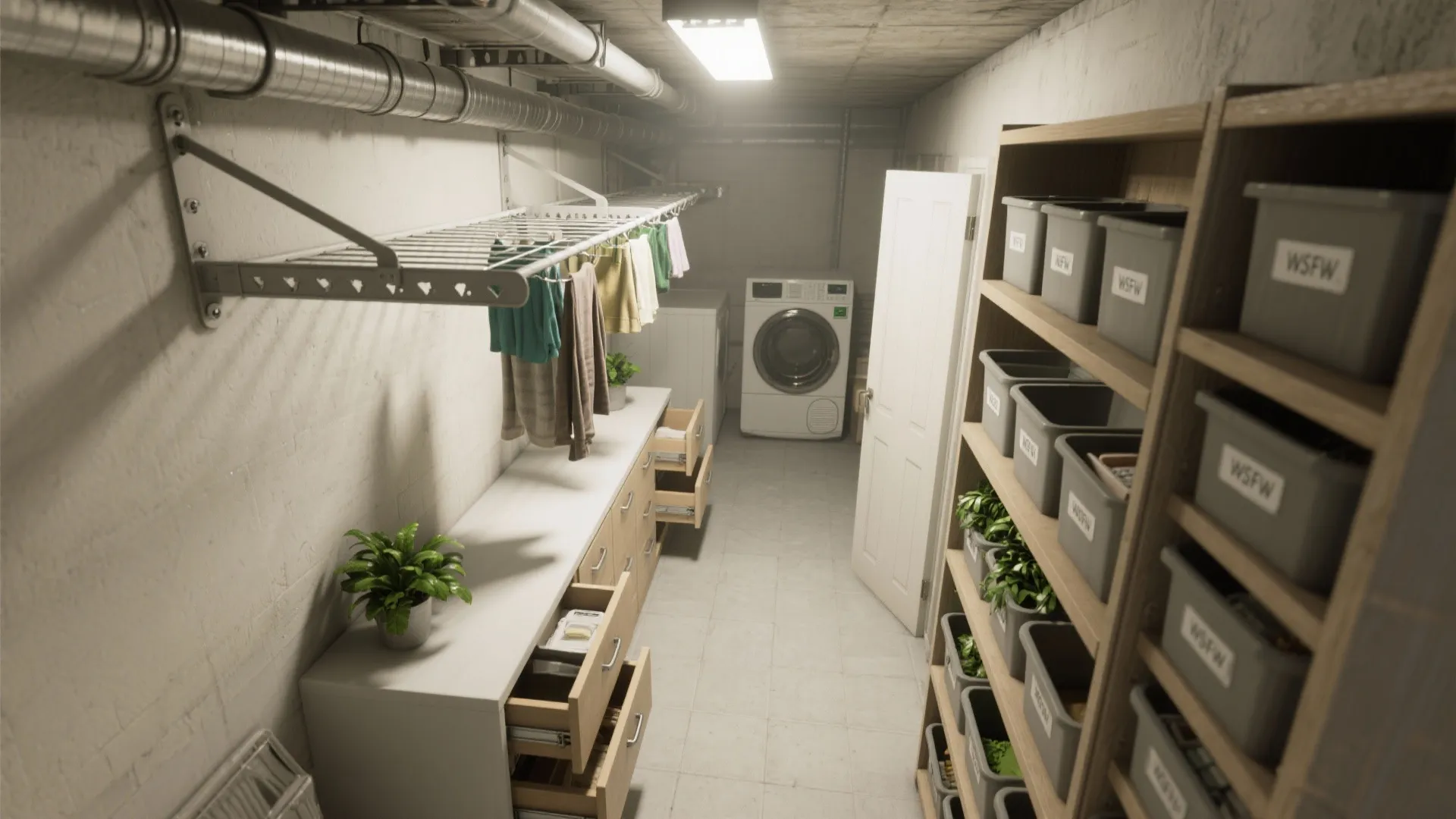 3. Drying Up High and Storage Down Low