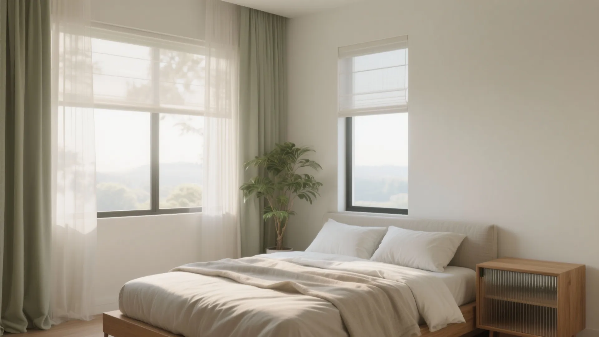 Dual-aspect light and air for healthier rooms