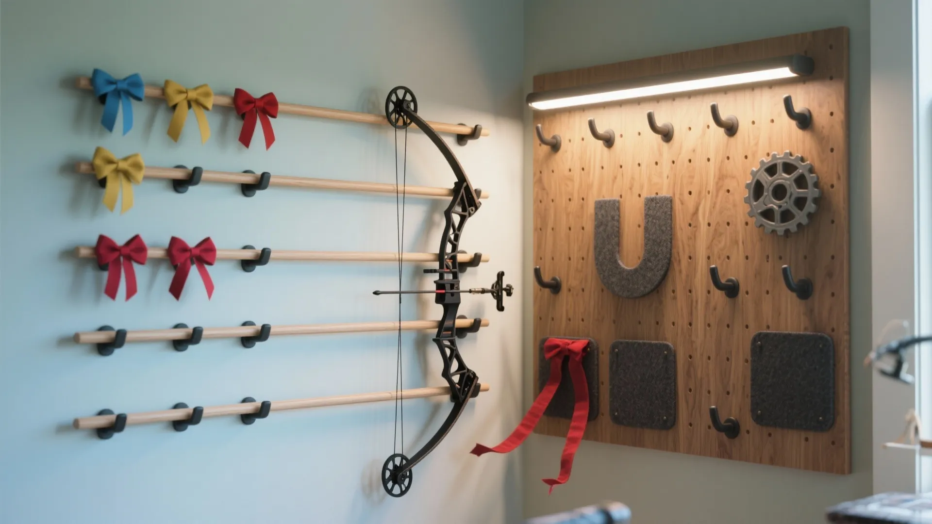 DIY Bow Rack for Wall: Simple Storage, Stunning Display: 1 Minute to Organize Your Bows with This Easy DIY Bow Rack Guide