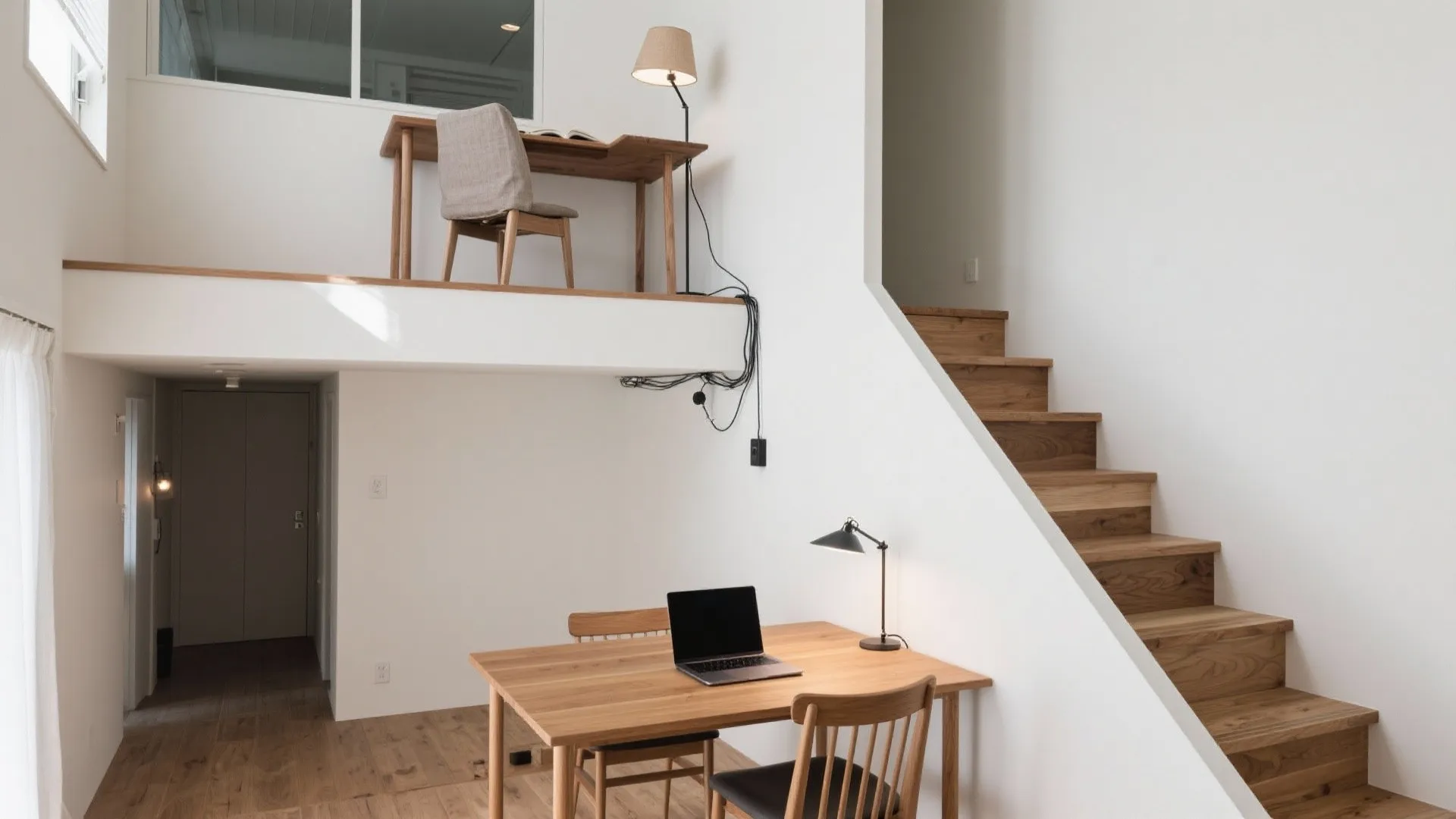 Tips 5: 1R/1Kメゾネットでも“二拠点感”をデスクで演出（日本都市での在宅最適化）