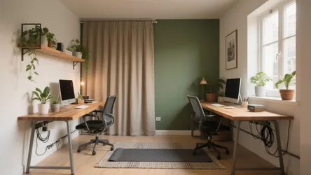 Two Desks Home Office: 5 Practical Ideas