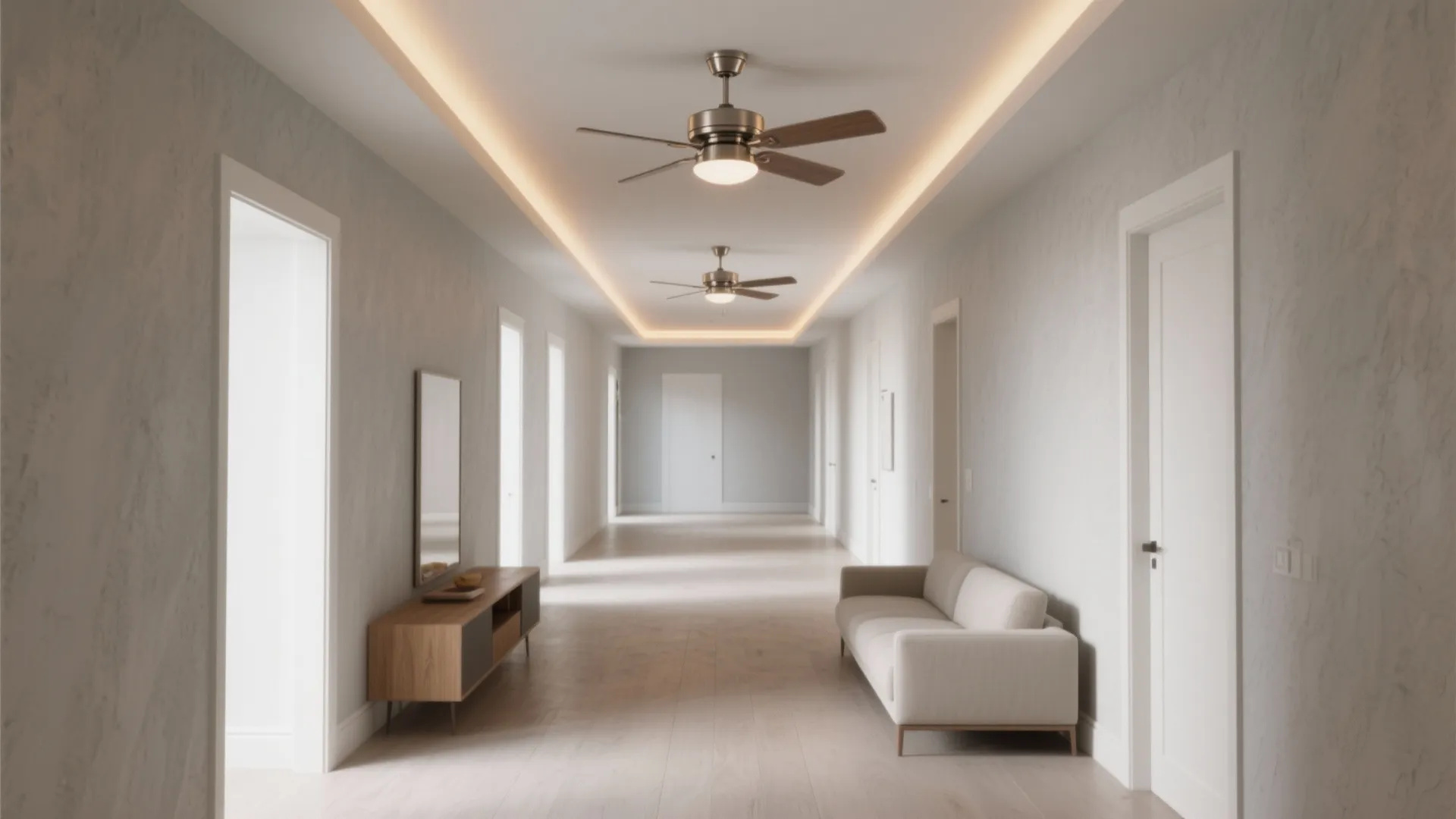 5 Simple Fall Ceiling Designs for a Hall with Two Fans: My pro-tested ideas to keep your hall balanced, airy, and beautifully lit