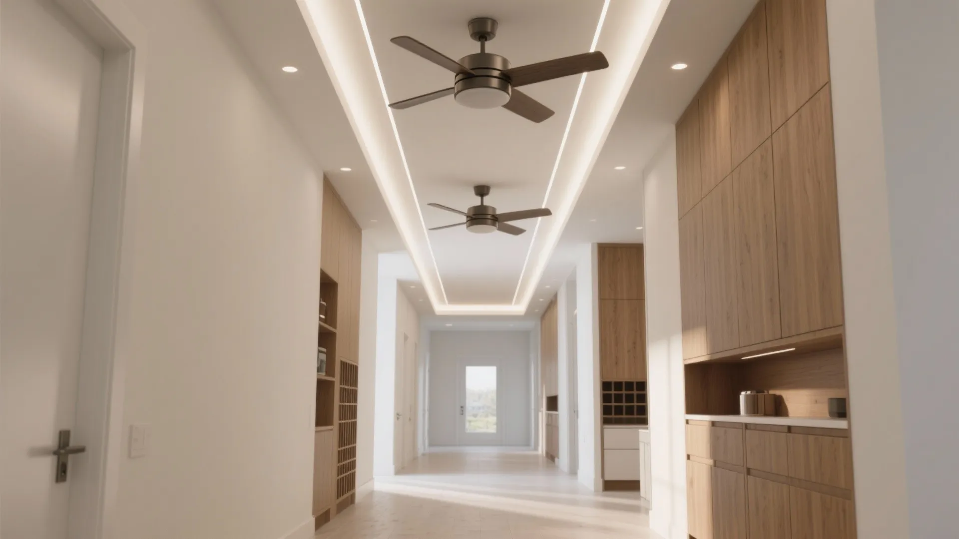 Hall ceiling design with two fans: 5 smart ideas: Small space, big creativity—my pro tips for hall ceiling design with two fans