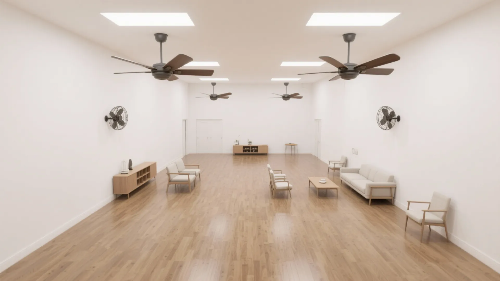 Axis-Based Dual Fans for Balanced Airflow