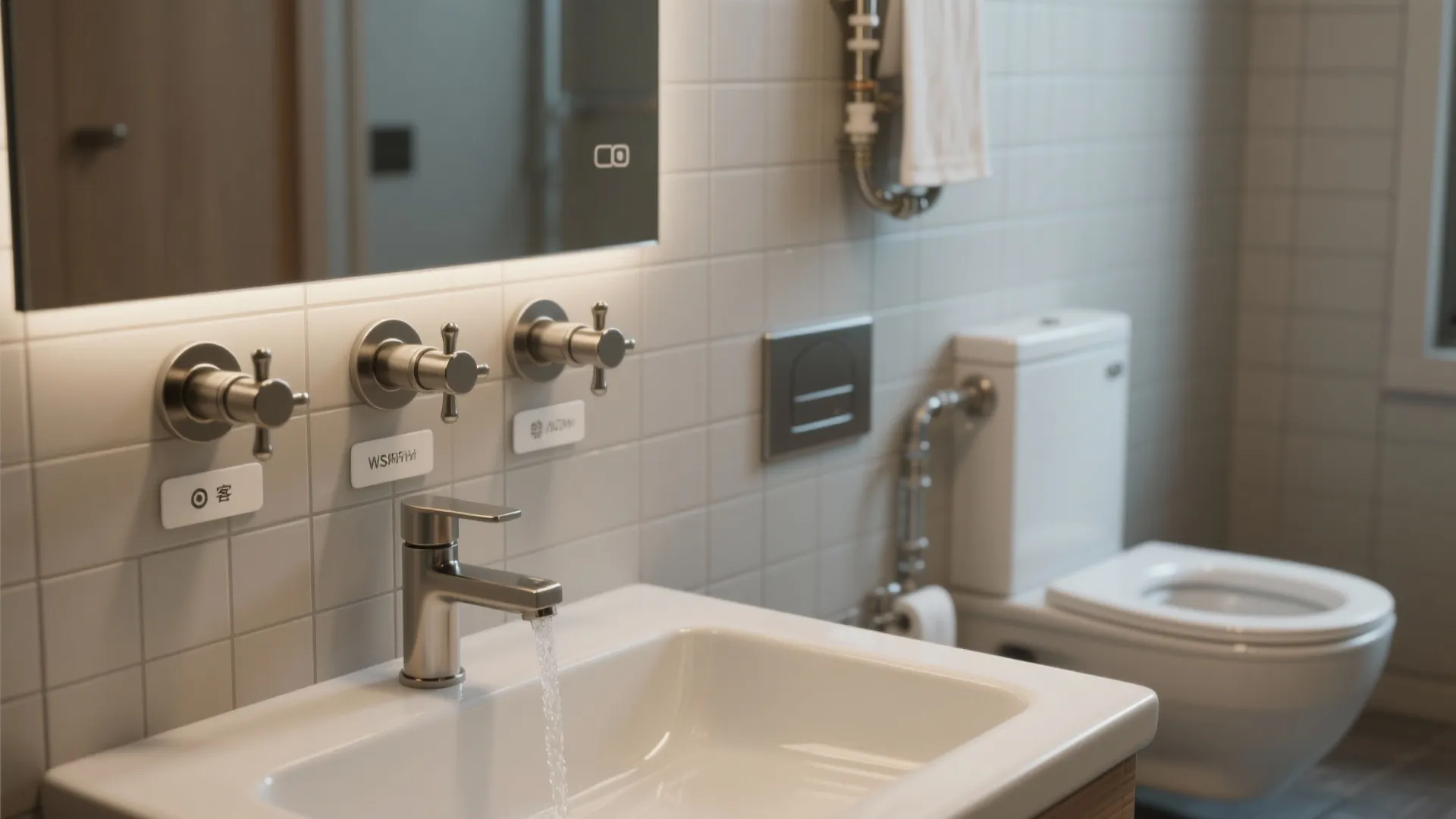 4. Three Handles for Dual Fixtures