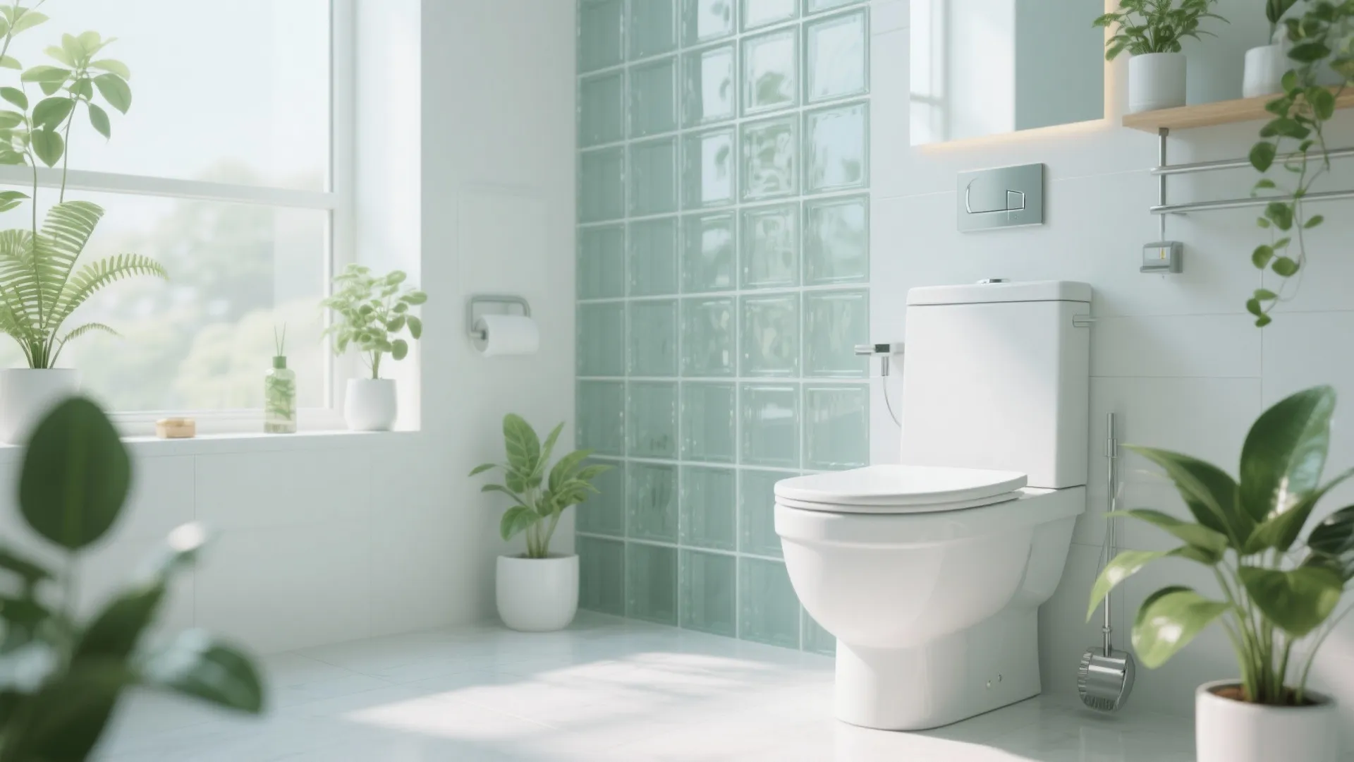 Dual-flush eco-friendly commode