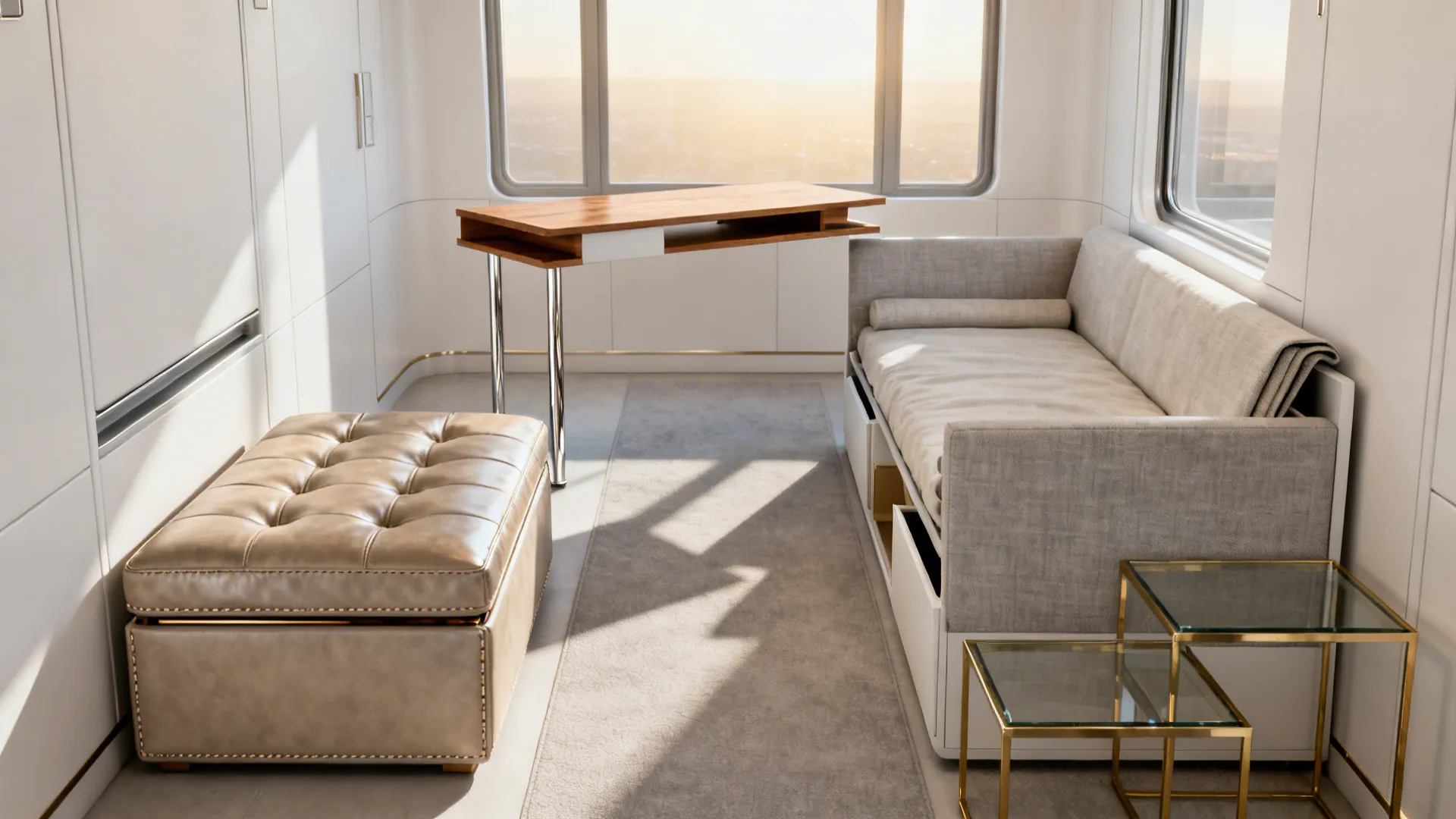 2. Furniture with dual functions