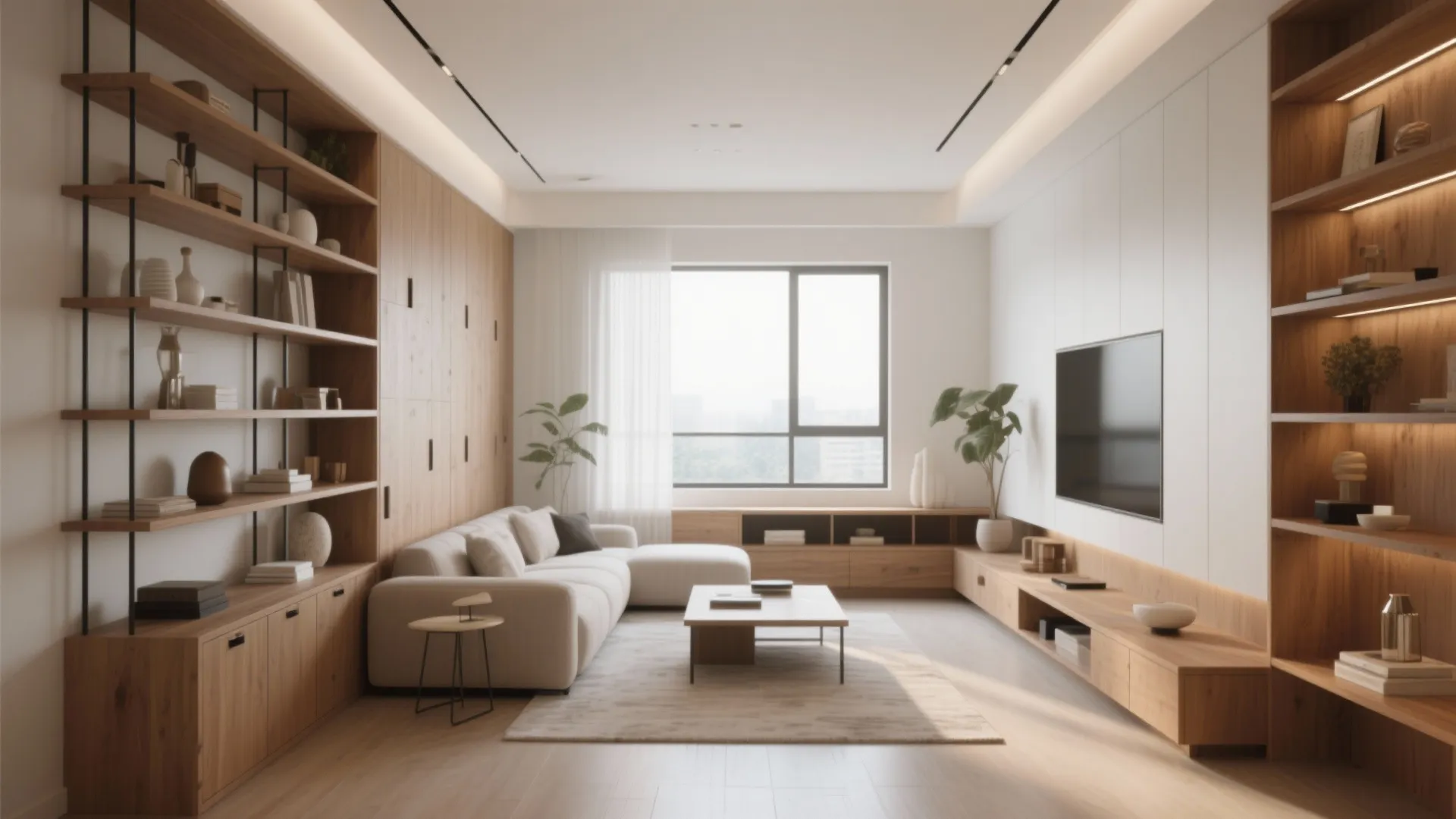 4. Dual-Height Shelving